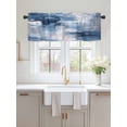 thumbnail image 2 of Valances for Windows Abstract Mottled Texture Rod Pocket Cafe Window Treatments Valance Curtains for Kitchen Bathroom Laundry Basement Windows 42"x12", 2 of 9