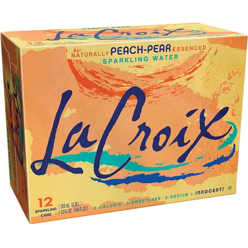 LaCroix Peach-Pear Sparkling Water 12 pk/12 fl oz