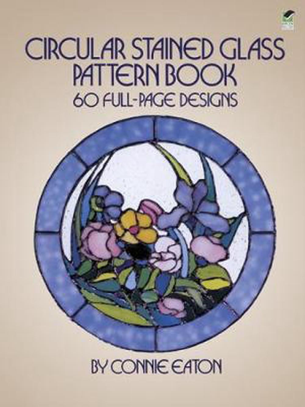 circular-stained-glass-pattern-book-60-full-page-designs-walmart