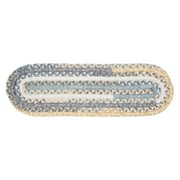 Colonial Mills Print Party Stair Tread - Oval - 8 x 28 in. - Set of 13