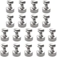 thumbnail image 1 of Strong Magnetic Hold For Whiteboard Magnets, Magnetic Surfaces 18 Pack Cone Shape Triple-Coated Surface Neodymium Material For Home Office School Classroom, 1 of 6