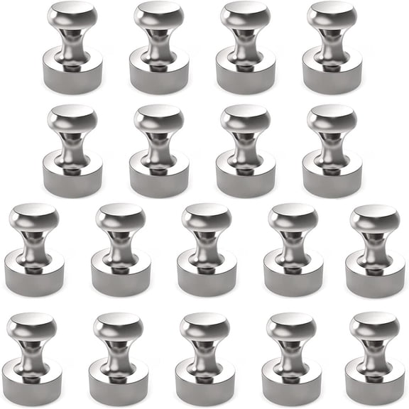 Classroom Magnets Set, Heavy Duty Strong Neodymium Magnet with Easy Grip Handle for Whiteboard, Refrigerator (18PCS)