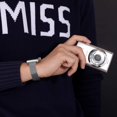 thumbnail image 4 of Pulsera compatible con pulsera Apple Watch 38 mm 40 mm 41 mm 42 mm 44 mm 45 mm, pulsera de metal compatible con pulsera iWatch Series 8 7 6 5 4 3 2 1 SE, 38 mm/40 mm/41 mm gris JM, 4 of 5