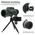 thumbnail image 3 of LULULION Compact Outdoor Monocular Telescope with Wide Angle Lens and Smartphone Location Adapter, 3 of 5