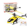 thumbnail image 1 of yellow Helicóptero teledirigido con suspensión de dos canales, suspensión de inducción resistente a caídas, luz de carga, juguete para regalo para chico, 1 of 3