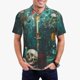 thumbnail image 1 of Balery Baroque Floral Still Life Camisa Polo de Hombre con Estampado, de Manga Corta y Tejido Medio, Camisa Tipo Golf Polo-Large, 1 of 6