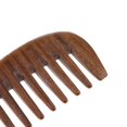 thumbnail image 3 of Desenredante Del Pelo Del Peine Del Del Sándalo No Estático Hecho a Mano , anchos anchos Yinane Peine de masaje de cuero cabelludo, 3 of 8