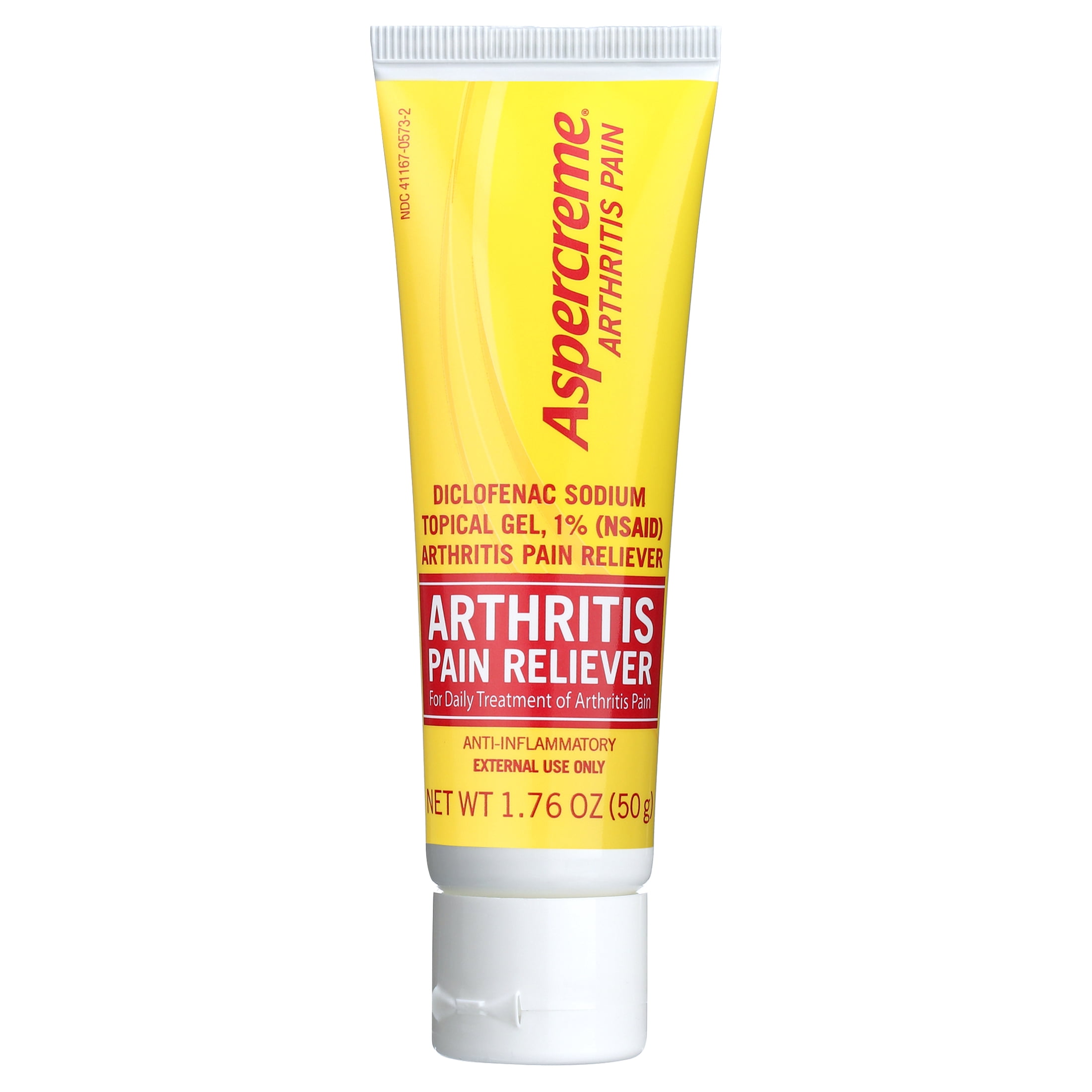 Aspercreme Prescription Strength Arthritis Pain Reliever, Topical Diclofenac Sodium Gel for Pain Relief, 1.76 oz