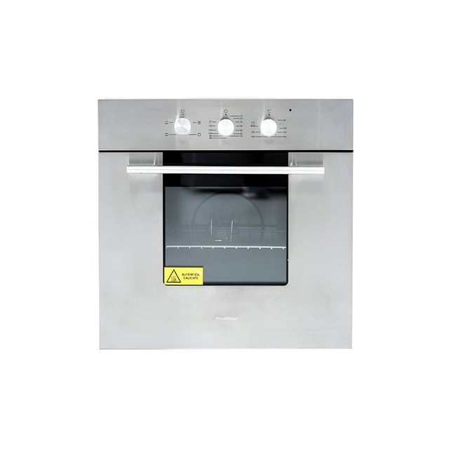 Horno Eléctrico Maxims F41MR 90 cm Plateado Elegante Acero Inoxidable con Luz Interior y Timer