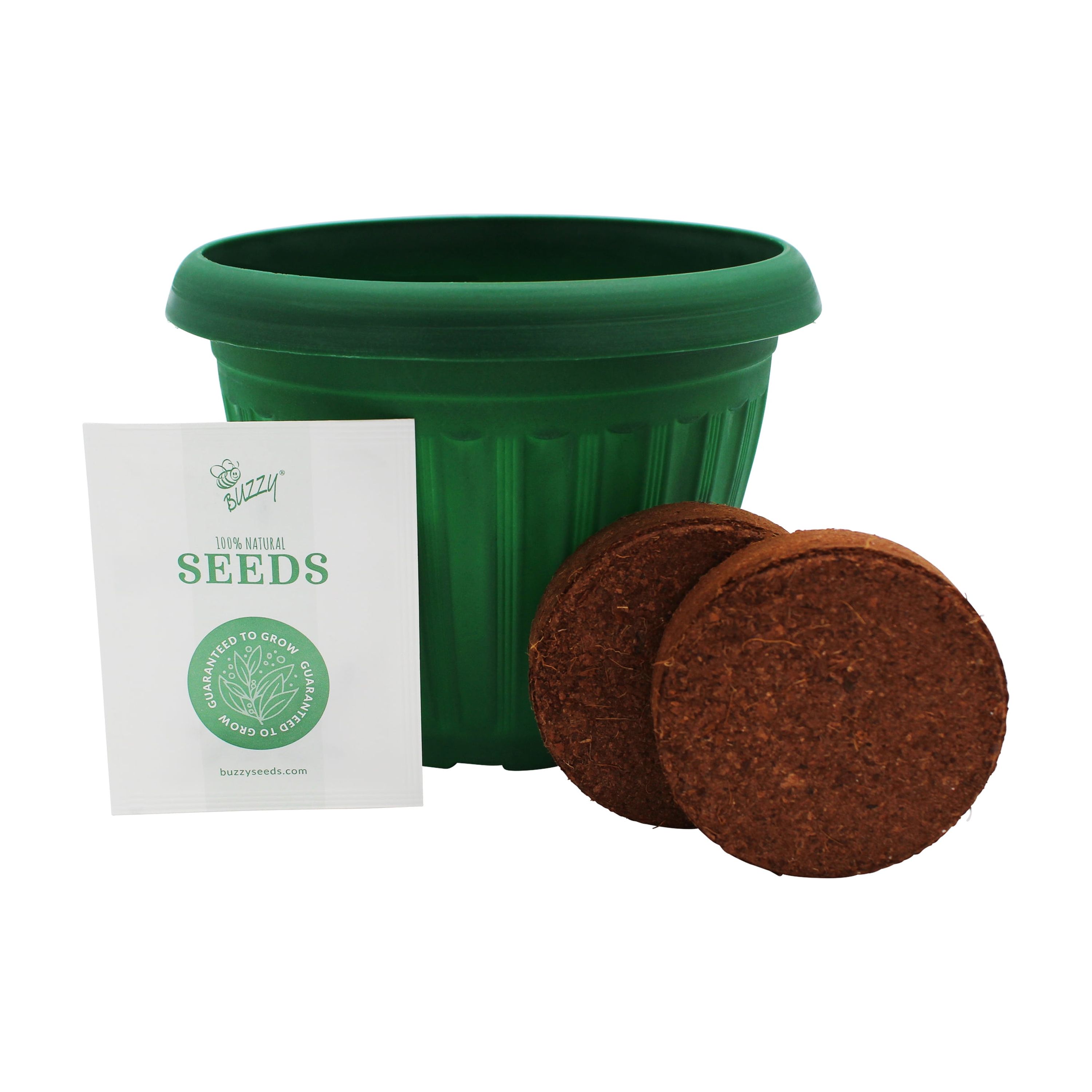Chaos Garden 3-Pack Flower Grow Kit with Wildflower Seeds & Pots