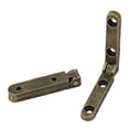 thumbnail image 4 of Bgsha 10PCS 90° Support Hinge Fan Wooden Box Hardware Accessories Iron Hinge, 4 of 9
