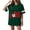 Dark Green Short Sleeve, variant on Soccer Jersey for Women Crew Neck Football Lounge Tops Short Sleeve Trendy National Flag Color Block Print 2026 Shirts Spain Brazil Argentina France Germany Portugal White 3XL