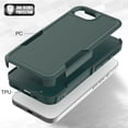 thumbnail image 3 of MYKOMI For iPhone 16E Case: Dual Layer Protective Heavy Duty Cell Phone Cover Shockproof Rugged with HD Screen Protector - Military Protection Bumper Tough - Apple iPhone 16E / SE 2025 / SE4, 3 of 8