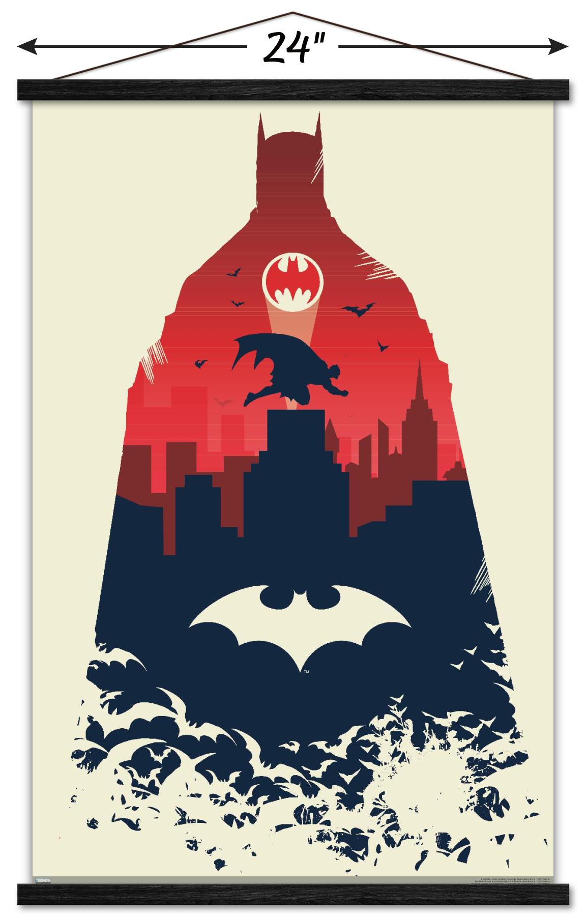 DC Comics Batman - Cape Wall Poster with Magnetic Frame, 22.375" x 34"