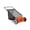Orange + black, variant on Ataucjin Push Lawn Sweeper,26 inch Width Enhanced 4-Brush System, 7 ft Capacity Heavy Duty Steel Frame, Ideal for Yard and Garden Cleanup