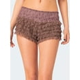 thumbnail image 3 of Michellecmm  Women Shorts, Low Waist Layered Patchwork Summer Casual Shorts, 3 of 7