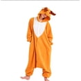 thumbnail image 1 of Pijama de una pieza con dibujos de animales, lobo malo, muñeco de nieve, niños, pareja, polar, Navidad, ciervo navideño, Papá Noel, 1 of 2