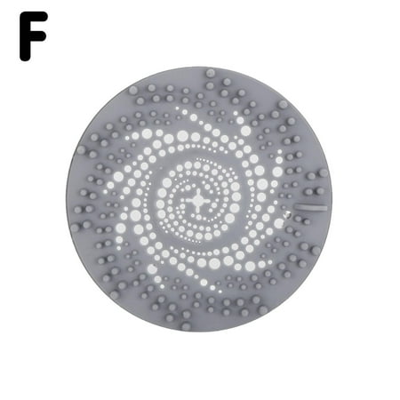 

Bathroom Shower Covers Drain Hair Catcher Shower Durable Z2 Silicone N6J8