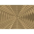 thumbnail image 1 of Ahgly Company Indoor Rectangle Patterned Light Brown Area Rugs, 2' x 3', 1 of 6