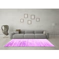 thumbnail image 3 of Ahgly Company Indoor Rectangle Abstract Pink Contemporary Area Rugs, 2' x 4', 3 of 4