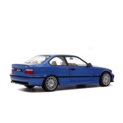 Solido S1803901 421185360 1:18 BMW E36 Coupe M3-Blue, Estoril