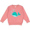 thumbnail image 2 of Inktastic Cute Singing Whale Toddler Sweatshirt, 2 of 4