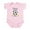 Petal Pink, variant on CafePress - Future Soccer Star Body Suit - Baby Light Bodysuit, Size Newborn - 24 Months