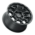 thumbnail image 2 of Black Rhino Ark 20X9 6X139.7 12Et 71.5Cb Matte Black W/ Gloss Black Bolts Wheel, 2 of 4