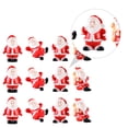 thumbnail image 5 of Christmas Figurines Decor Craft Resin Miniature Crafts Miniatures Village Decoration Santa Claus, 5 of 8