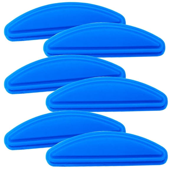 NutriChef Blue Silicone Handles - Flexible Design for Nonstick Carbon Steel Bakeware Pans, (Blue)