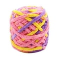 thumbnail image 2 of TAKTUK Tools Home Essentials Chenille Yarn Chunky Yarn Super Soft Acrylic Bulky Washable Hand Knitting Yarn For DIY Blanket Scarf Sweater Accessories Clearance Items, 2 of 4