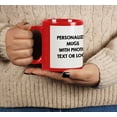thumbnail image 2 of Printtoo PersonalizedPhotoCollage CoffeeMugCustom Picture Ceramic CupDishwasher & Microwave Safe- 11 Oz -Red, 2 of 6