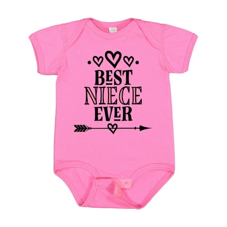 

Inktastic Best Niece Ever from Aunt Gift Baby Girl Bodysuit