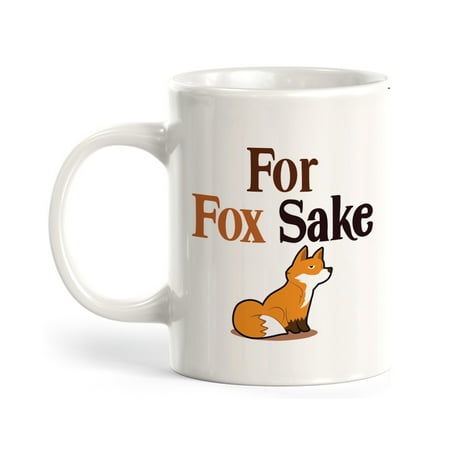 

For Fox Sake 11oz Plastic Coffee Mug