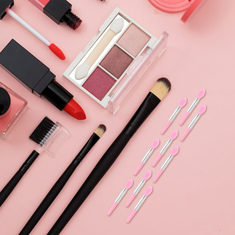 10 Pcs Lip Mask Spoon Balm Applicator Makeup Brush Eyeshadow