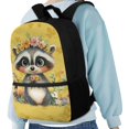 thumbnail image 4 of Uourmeti Large Practical Space Backpack, 17 Inch Adjustable Comfort Straps School Backpack Adjustable Pressure Relief Shoulder Straps School Bookbag, 4 of 6