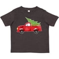 thumbnail image 3 of Inktastic Christmas Vintage Truck with Christmas Tree Boys or Girls Toddler T-Shirt, 3 of 5