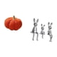 thumbnail image 5 of Cojín decorativo de de calabaza de Halloween para sofá, cama, dormitorio, escultura familiar, centro de mesa para armario, estantería, decora, 5 of 8