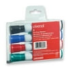 Universal UNV43680 Medium Bullet Tip Dry Erase Marker - Assorted Colors (4/Set)