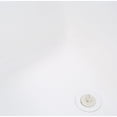 thumbnail image 5 of Mustee 17-Gallon White Fiberglass 25in Rectangle Single Bowl Sink, 5 of 6
