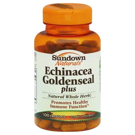 Sundown Echinacea Goldenseal Plus Capsules 100 Capsules