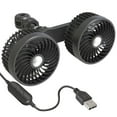 thumbnail image 1 of Car Electric Fan Automotive General RearSeat Back Fan Speed Adjustable Fan for Car In-Car Cooling Fan 360 Degree Rotation Auto RearSeat Back Fan, 1 of 7
