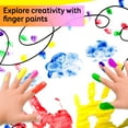 thumbnail image 4 of BAZIC Finger Paint Paper Pad 20 Sheets 16" X 12" Oil Painting Papers, 48-Pack, 4 of 7
