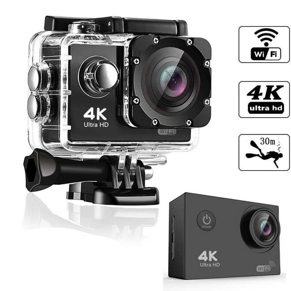 BDI 4K HD Sports Action Camera with Wi-Fi and Remote