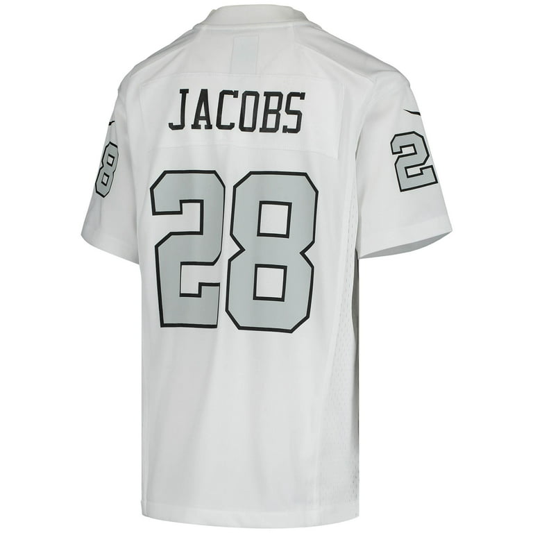 Josh Jacobs Autographed Las Vegas Raiders Official Nike Game