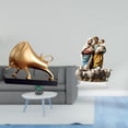 thumbnail image 2 of Estatua de toro abstracta,Escultura de toro decoración del hogar Figura de buey decorativa,Letrero de mesa,Decoración de escritorio acrílica Rincón festivo Decoración del hogar,Decoración, 2 of 8