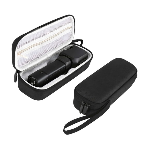 NoavLife Camera Case Travel Camera Storage Case with Lined Section and Black Finish camera bag