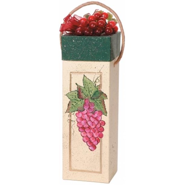 Darice 151123 Paper Mache Square Wine Box 4.25 in. x 12.25 in. Walmart.ca