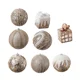 thumbnail image 4 of Adornos de bolas de Navidad, adornos de árboles de Navidad, adornos de bolas, regalos de boda, decoración del hogar para fiestas de bodas y vacaciones, 4 of 5