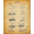 thumbnail image 2 of Original Fly Fishing Lures Patent Art Prints - Set of Four Photos (8x10) Unframed - Great Gift for Fly Fisherman, Cabin or Lake House, 2 of 6
